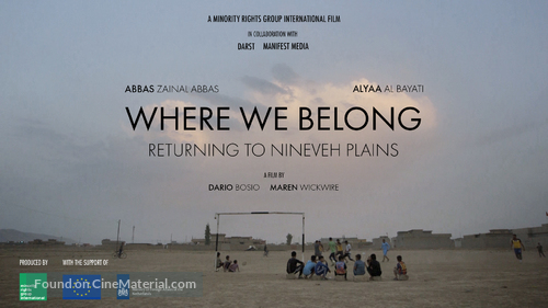 Where We Belong: Returning to Nineveh Plains - British Movie Poster