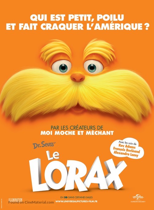 The Lorax - French Movie Poster