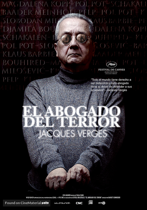 L&#039;avocat de la terreur - Spanish Movie Poster