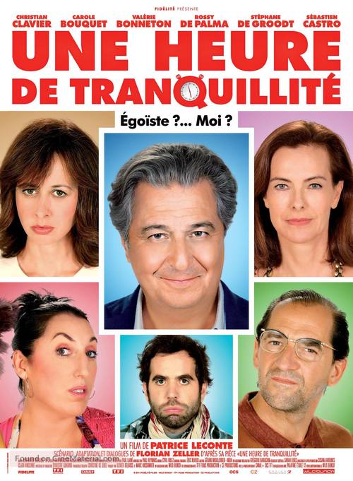 Une heure de tranquillit&eacute; - French Movie Poster