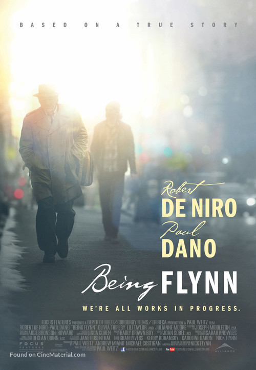 Being Flynn - Canadian Movie Poster