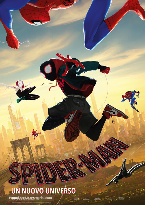 Spider-Man: Into the Spider-Verse - Italian Movie Poster