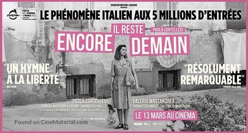 C&#039;&egrave; ancora domani - French poster