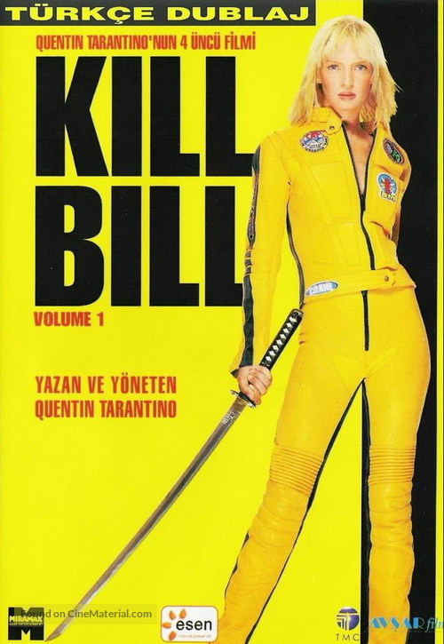 Kill Bill: Vol. 1 - Turkish Movie Cover