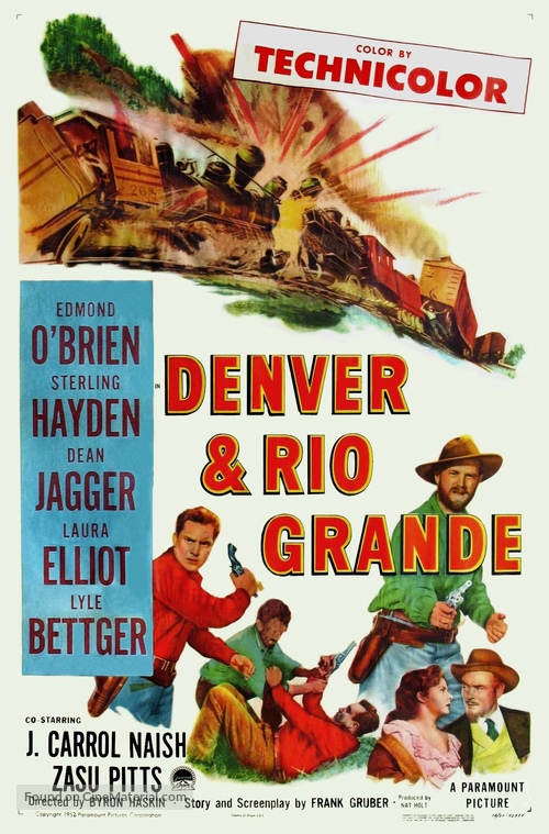 Denver and Rio Grande - Movie Poster