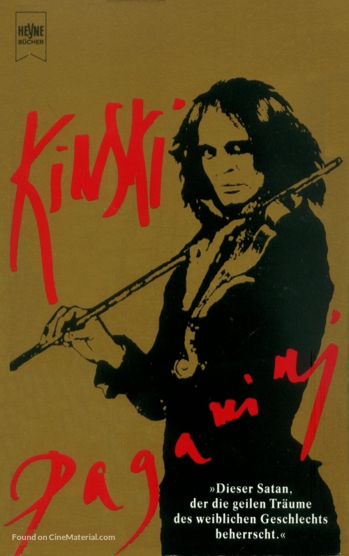 Kinski Paganini - German Movie Poster
