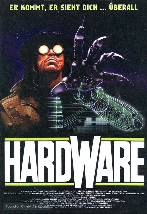 Hardware - Austrian DVD movie cover