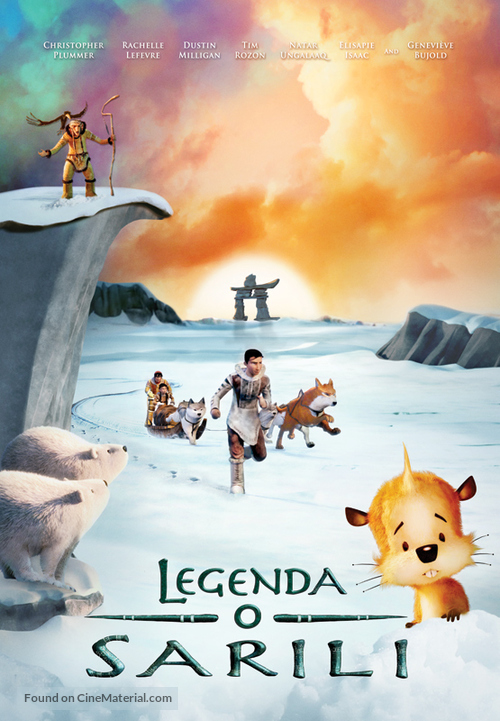 The legend of Sarila/La l&eacute;gende de Sarila - Slovenian Movie Poster