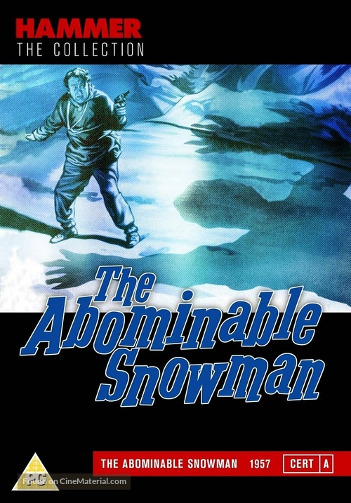 The Abominable Snowman - British DVD movie cover