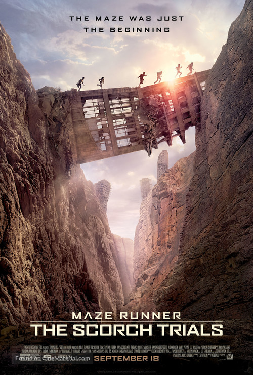 Maze Runner: The Scorch Trials - Movie Poster