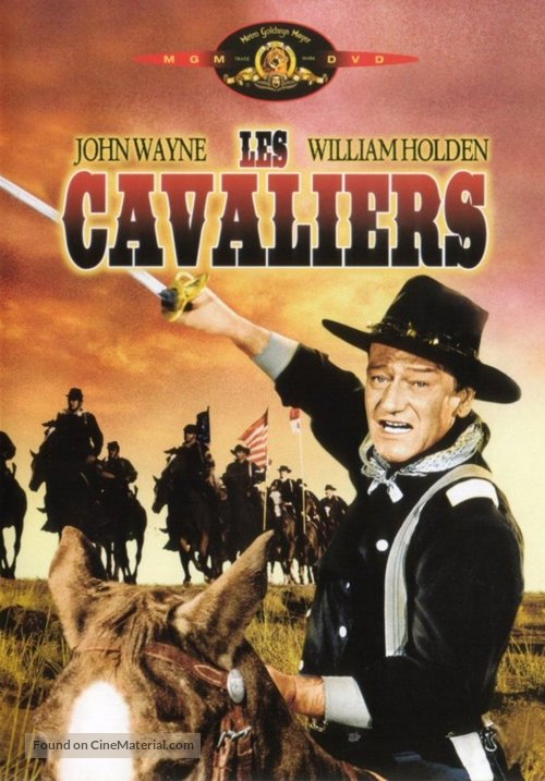 The Horse Soldiers - French DVD movie cover