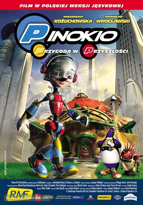 Pinocchio 3000 - Polish Movie Poster