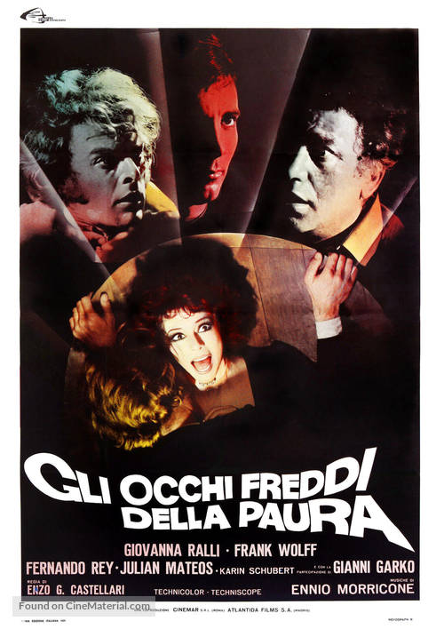 Gli occhi freddi della paura - Italian Movie Poster