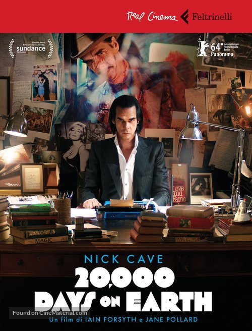 20,000 Days on Earth - Italian DVD movie cover