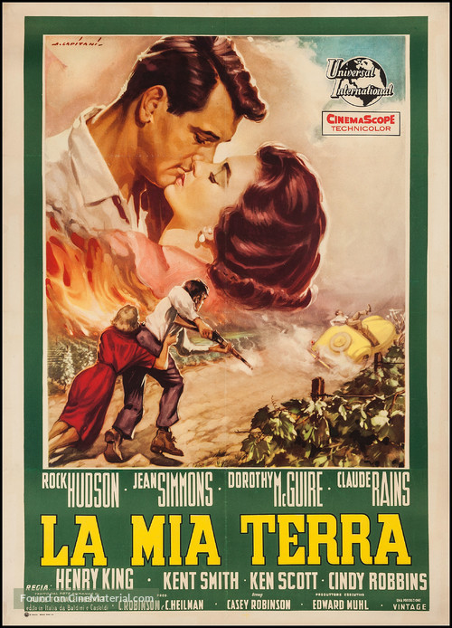 This Earth Is Mine - Italian Movie Poster