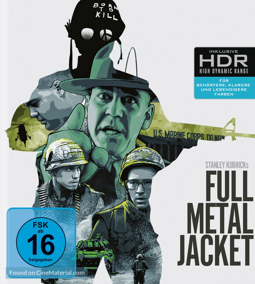 Full Metal Jacket - German Movie Cover