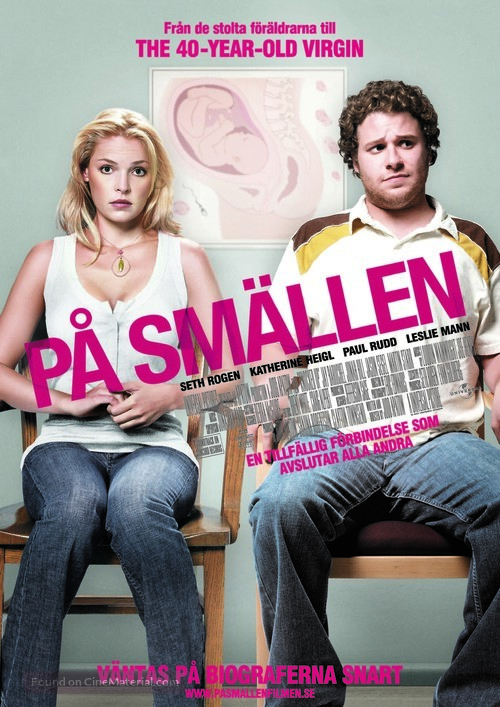 Knocked Up - Swedish Movie Poster