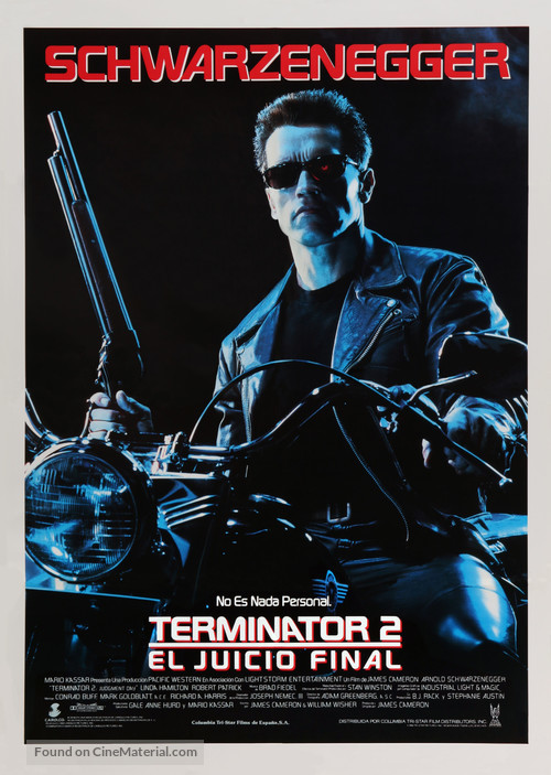 Terminator 2: Judgment Day - Spanish Movie Poster