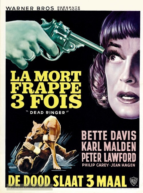 Dead Ringer - Belgian Movie Poster