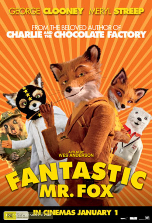 Fantastic Mr. Fox - Australian Movie Poster