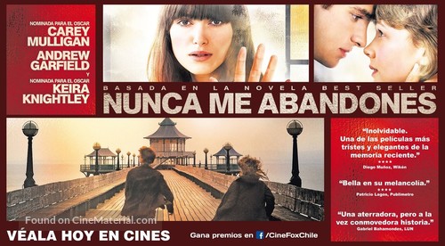 Never Let Me Go - Chilean Movie Poster