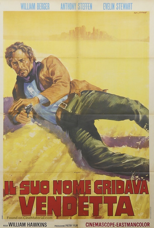 Il suo nome gridava vendetta - Italian Movie Poster