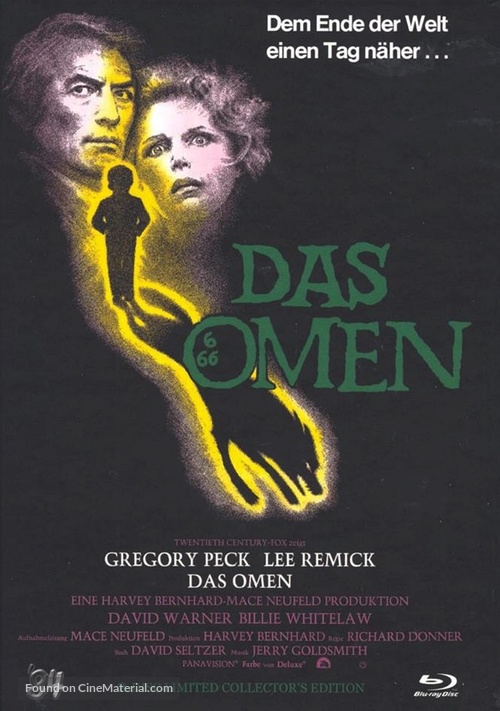 The Omen - German Blu-Ray movie cover