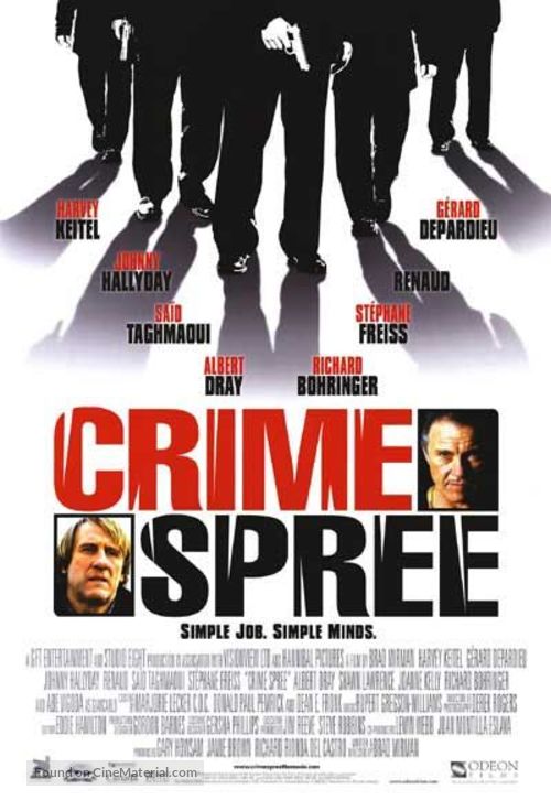 Crime Spree - Canadian Movie Poster