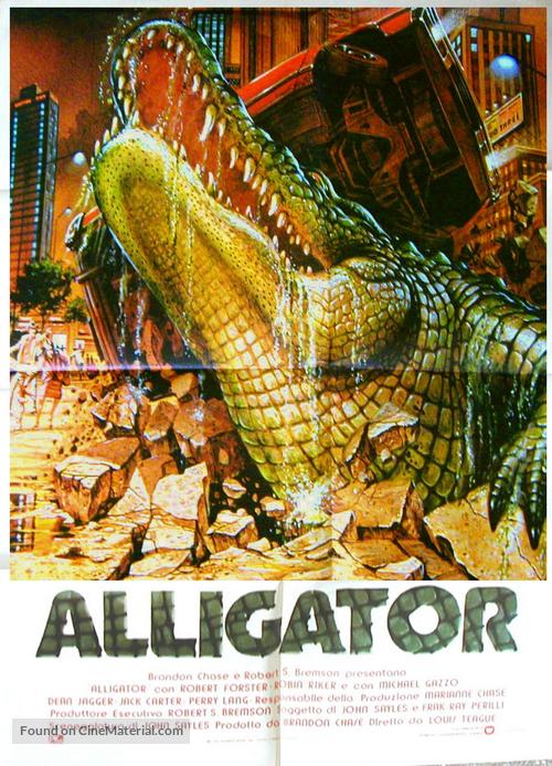 Alligator - Italian Movie Poster