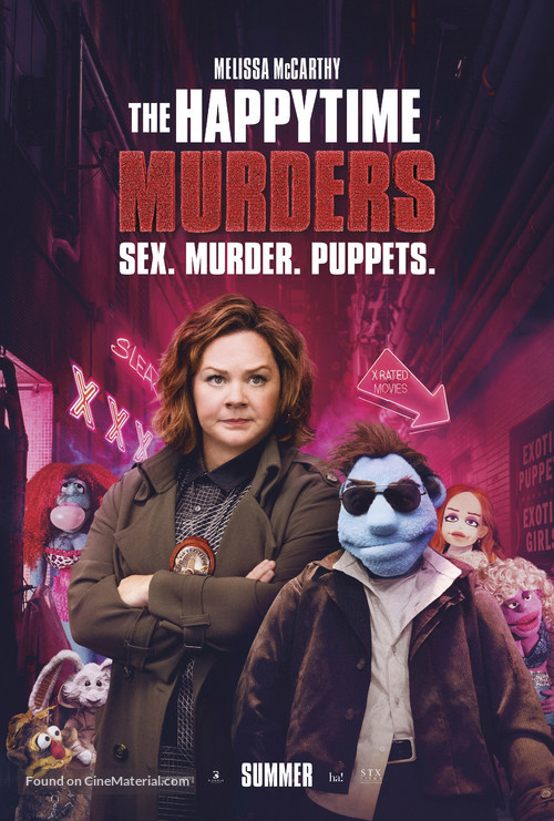 The Happytime Murders - Movie Poster