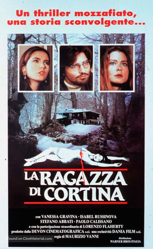 La ragazza di Cortina - Italian Movie Poster