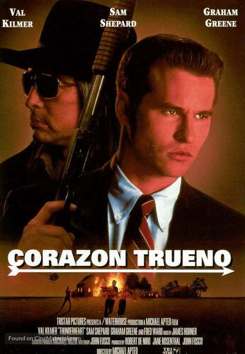 Thunderheart - Spanish Movie Poster