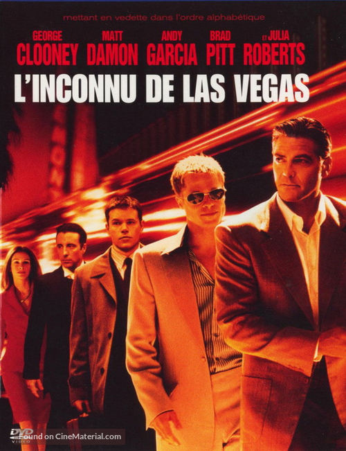 Ocean&#039;s Eleven - French DVD movie cover