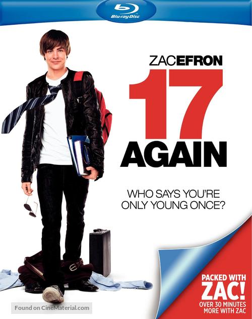 17 Again - Blu-Ray movie cover