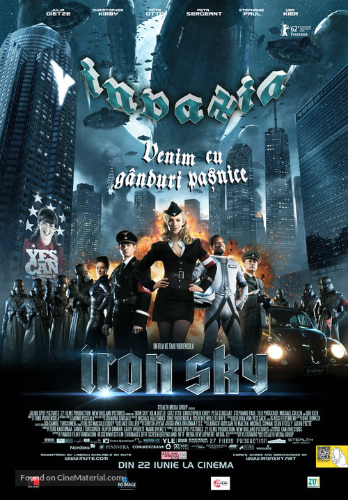 Iron Sky - Romanian Movie Poster