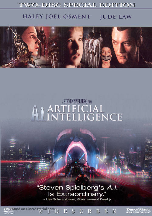 Artificial Intelligence: AI - Movie Cover