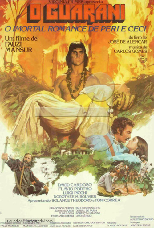 Guarani, O - Brazilian Movie Poster