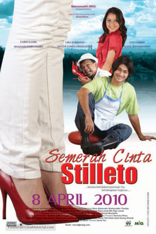 Semerah cinta stilleto - Malaysian Movie Poster