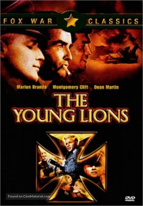 The Young Lions - DVD movie cover