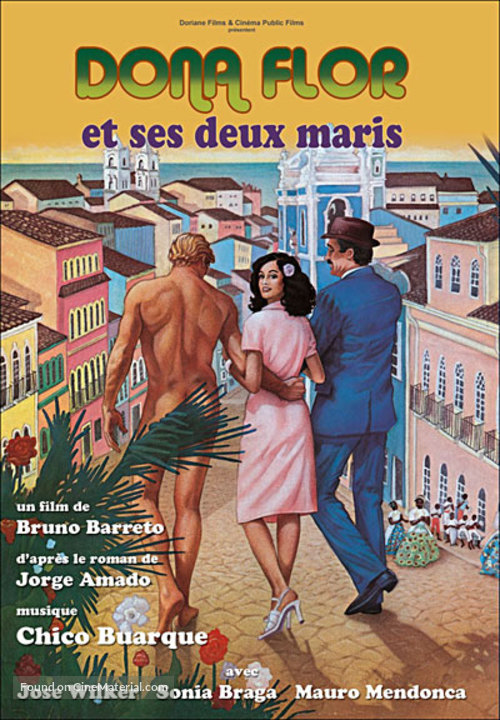 Dona Flor e Seus Dois Maridos - French DVD movie cover