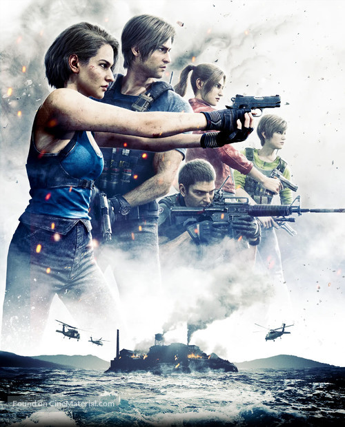 Resident Evil: Death Island - Key art