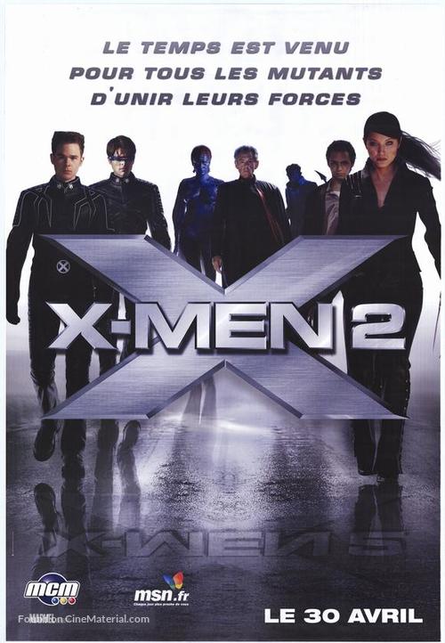 X2 - French Movie Poster