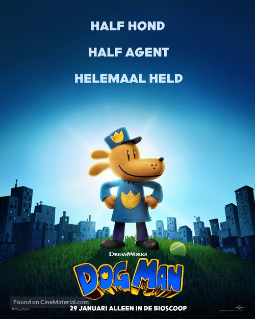 Dog Man - Dutch Movie Poster