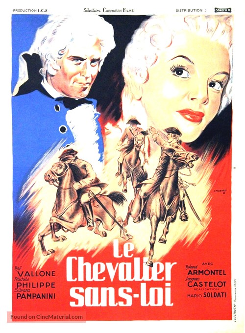 Le avventure di Mandrin - French Movie Poster