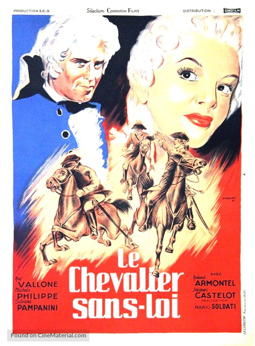 Le avventure di Mandrin - French Movie Poster