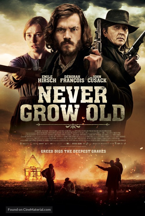 Never Grow Old - British Movie Poster