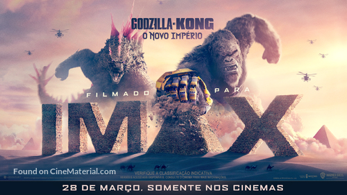 Godzilla x Kong: The New Empire - Brazilian Movie Poster