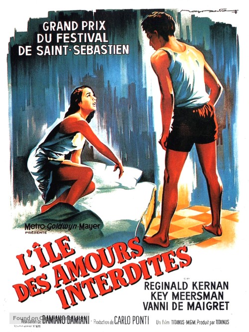 L&#039;isola di Arturo - French Movie Poster