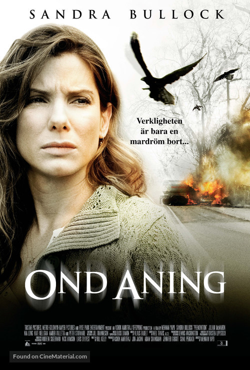 Premonition - Swedish Movie Poster