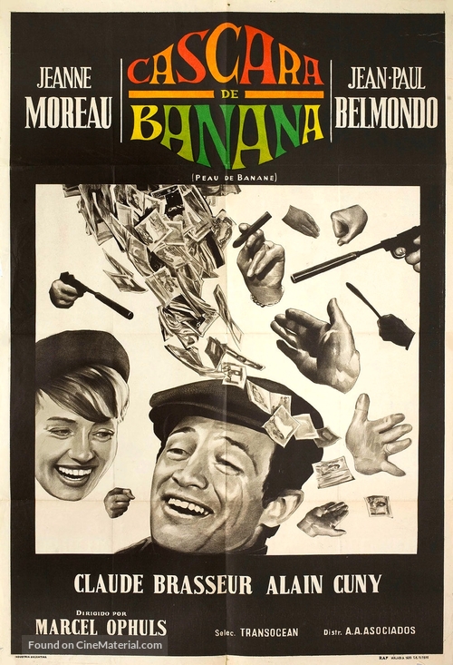 Peau de banane - Argentinian Movie Poster